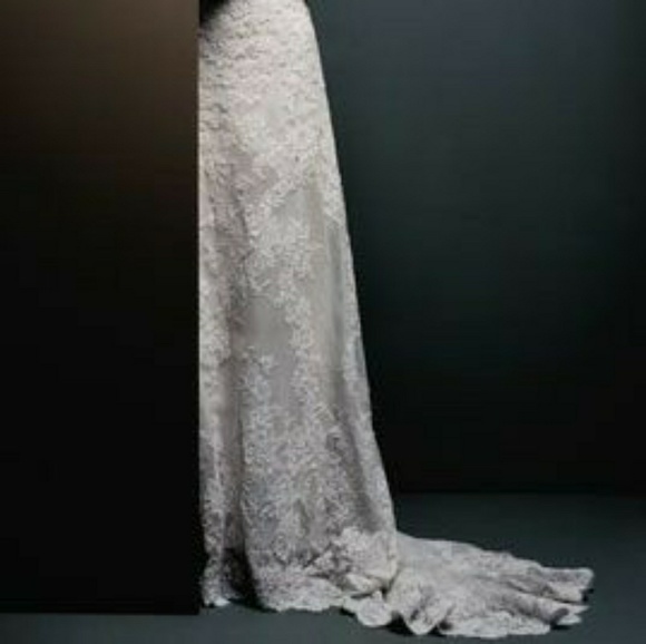 Priscilla of Boston 2759 Lace Wedding Dress - Picture 3 of 7